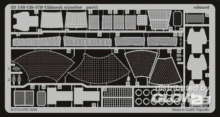 1/35CH-47D Chinook exterior für Trumpeteri Bausatz