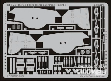 1/32Ki-61 I Hei Hien exterior für Hasegawa Bausatz