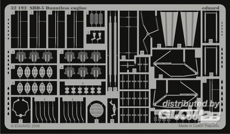 1/32SBD-5 Dauntless engine f&#252;r Trumpeter Bausatz