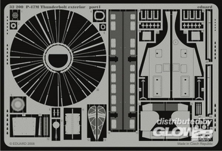 1/32P-47M Thunderbolt exterior f&#252;r Hasegawa Bausatz