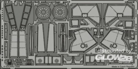 1/32P-47N Thunderbolt undercarriage f&#252;r Trumpeter Bausatz