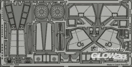 1/32P-47N Thunderbolt undercarriage für Trumpeter Bausatz