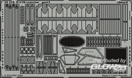 1/32P-51D exterior Für Trumpeter Bausatz