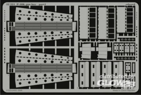 1/32P-40K gun bay for Hasegawa kit