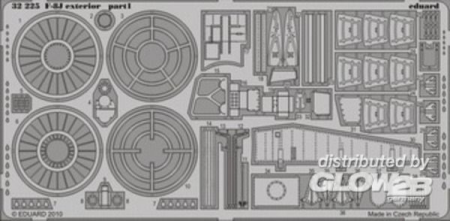 1/32 F-8J exterior für Trumpeter