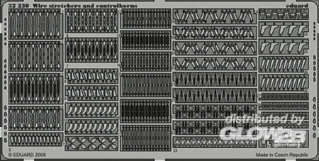 1/32Wire stretchers &amp; controlhorns