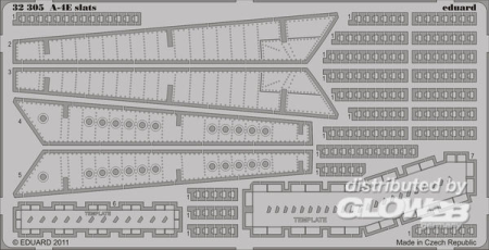 1/32 A-4E slats for Trumpeter