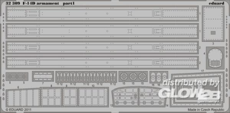 1/32 F-14D armament for Trumpeter