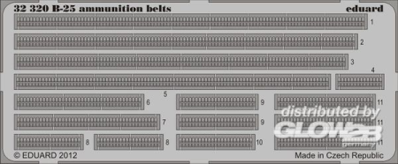 1/32 B-25 ammunition belts for HK Models