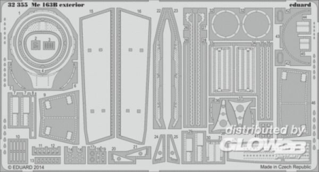 1/32 Me 163B exterior for Meng