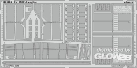 1/32 Fw 190F-8 engine for Revell