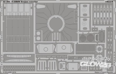 1/32T-28B/D Trojan exterior f. KittyHawk