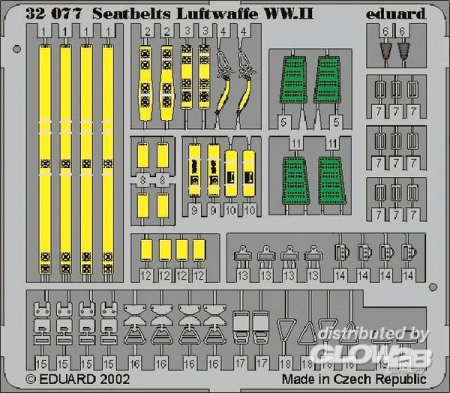 1/32Seatbelts Luftwaffe WWII