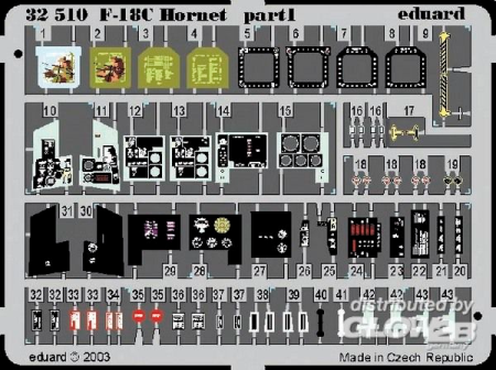 1/32F-18C interior für Academy Bausatz