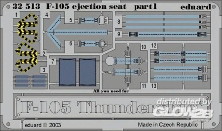 1/32F-105 Thunderchief Ejection Seat