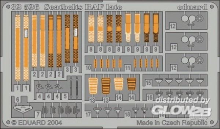 1/32Seatbelts RAF late