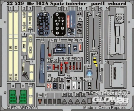 1/32Heinkel He 162A Spatz Interior