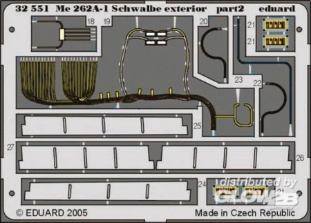 1/32Me 262A-1 Schwalbe exterior