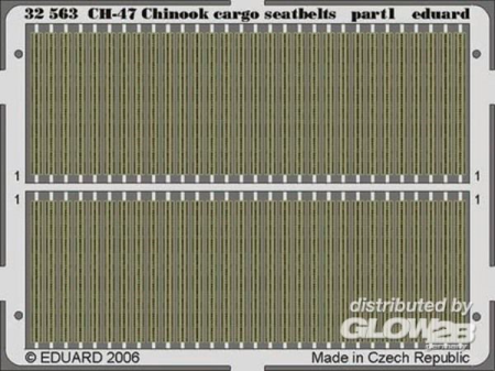 1/35CH-47 Chinook cargo seatbelts für Trumpeter Bausatz