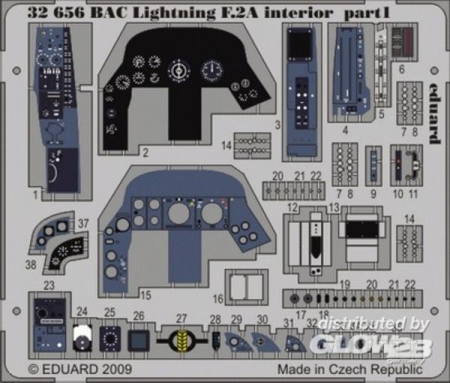 1/32BAC Lightning F.2A interior S.A. (TRU)
