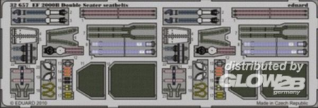 1/32 EF 2000 Double Seater seatbelts (TRU)