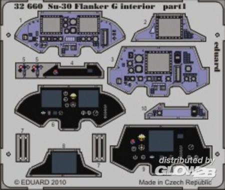 1/32 Su-30 Flanker G interior S.A. (TRU)