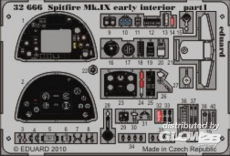 1/32 Spitfire Mk.IX early interior S.A. (TAM)