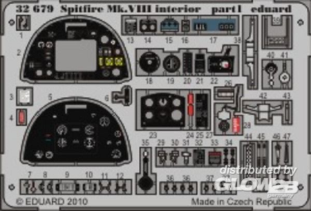 1/32 Spitfire Mk.VIII interior S.A. (TAM)