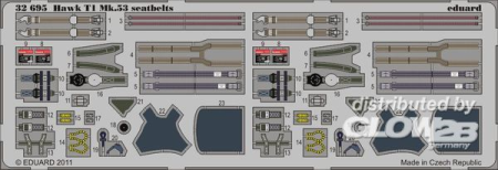 1/32 Hawk T1 Mk.53 seatbelts for Revell