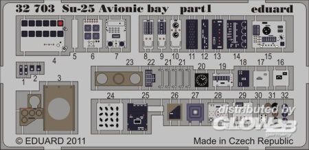 1/32 SU-25 avionic for Trumpeter