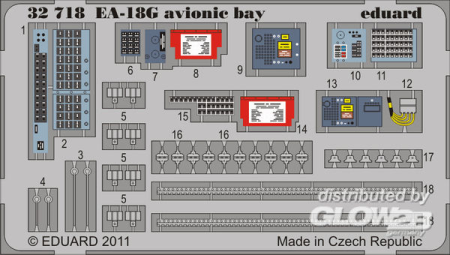 1/32 EA-18G avionic bay for Trumpeter