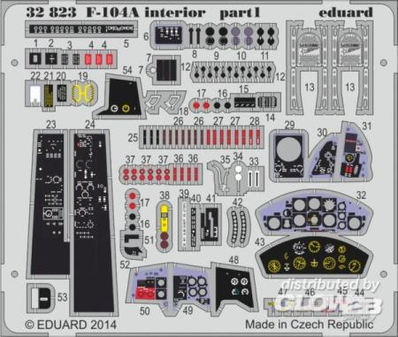1/32 F-104A interior S.A. for Italeri