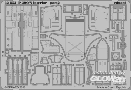 1/32P-39Q/N interior for Kittyhawk