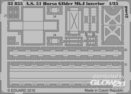 1/35A.S. 51 Horsa Glider Mk.I interior f.Bro