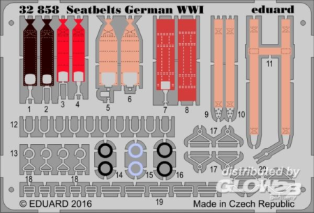 1/32Seatbelts German WW1