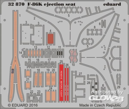 1/32F-86K ejection seat for KittyHawk