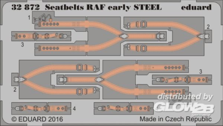 1/32Seatbelts RAF early STEEL