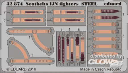 1/32Seatbelts IJN fighters STEEL