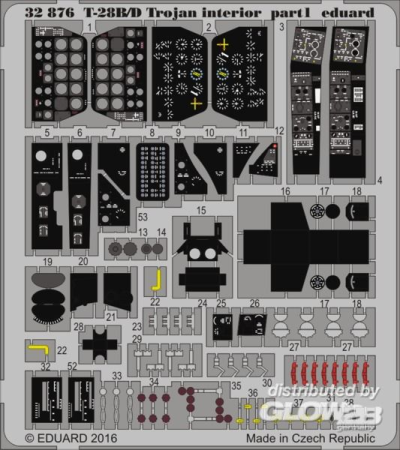 1/32T-28B/D Trojan interior for KittyHawk