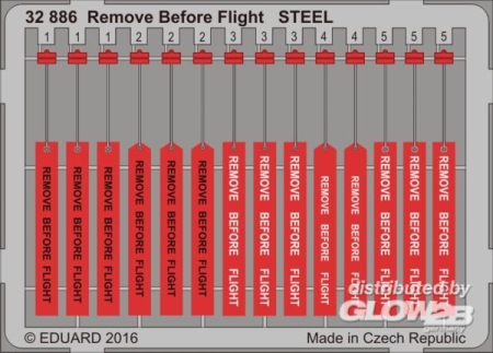 1/32Remove Before Flight STEEL