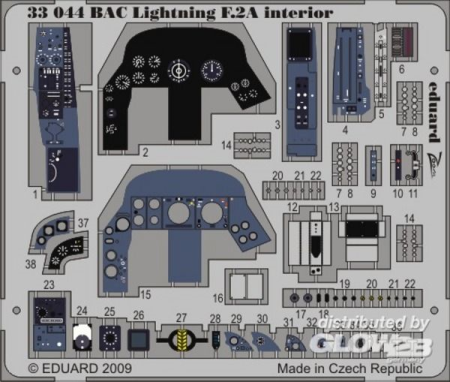 1/32BAC Lightning F.2A interior S.A. (TRU)