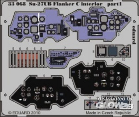 1/32 Su-27UB Flanker C interior S.A. (TRU)