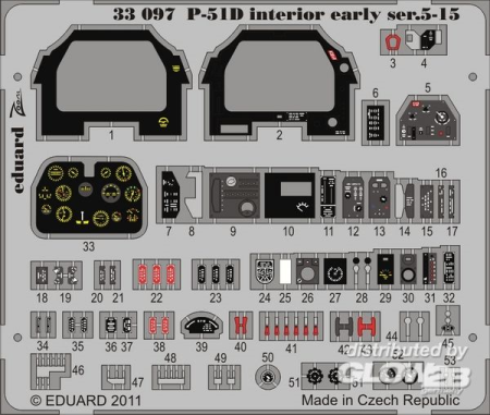 1/32P-51D Interior early ser.5-15 S.A. (TAM)