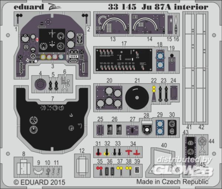1/32 Ju 87A interior S.A. for Trumpeter