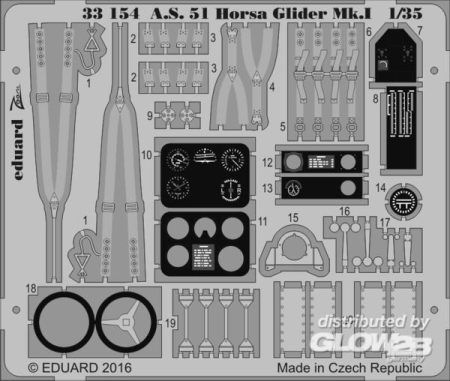 1/35A.S. 51 Horsa Glider Mk.I for Bronco Mod