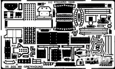 1/35M8 Greyhound Detailbausatz