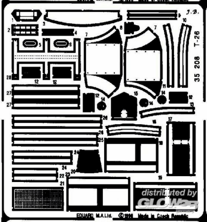 1/35T-26 Detailbausatz Au&#223;en