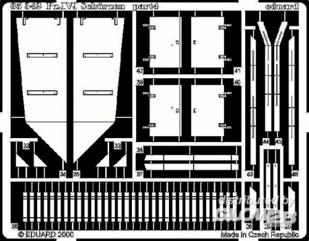 1/35Pz. IV J Sch&#252;rzen Foto&#228;tzsatz