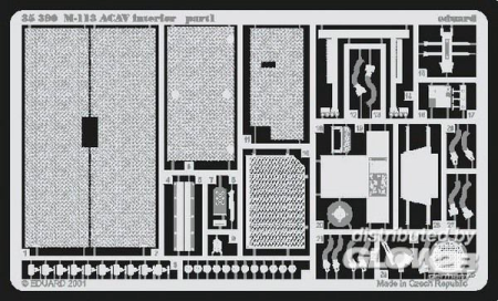 1/35M-113 ACAV Inneneinrichtung Foto&#228;tzsatz