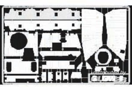 1/35Sturmpanzer IV Brummbär SdKfz. 166 Zimmerit Fotoätzsatz